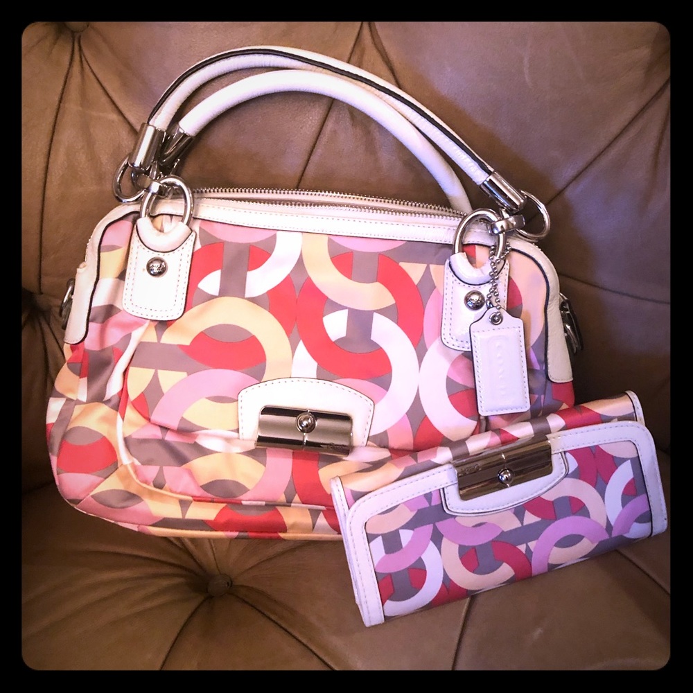 Coach Handbag and Wallet